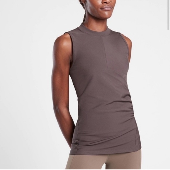 Athleta Tops - Women’s Small Athleta Bayview Brown Tank Top